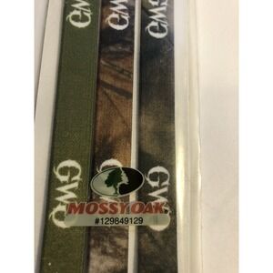 Mossy Oak - Girls With Guns - Headbands - NEW - Pack Of 3 - Camo - Stretch GWG